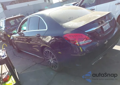 2017 Mercedes-Benz C 300 Sport from USA, damaged, VIN 55SWF4JB5HU191071
